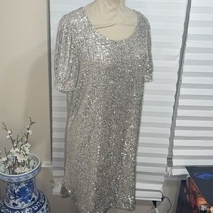 Sequins dress perfect for new years celebration or any special event !